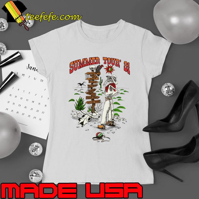 Grateful Dead 1991 Summer Tour 91’s Shirt