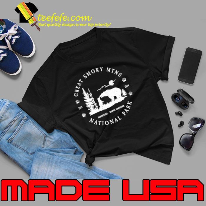 Great Smoky Mountains National Park est 1934 s Unisex Great Smoky Mountains National Park est 1934 s Unisex