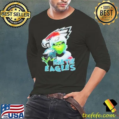 Grinch Fear The Philadelphia Eagles Football Christmas 2023 shirt