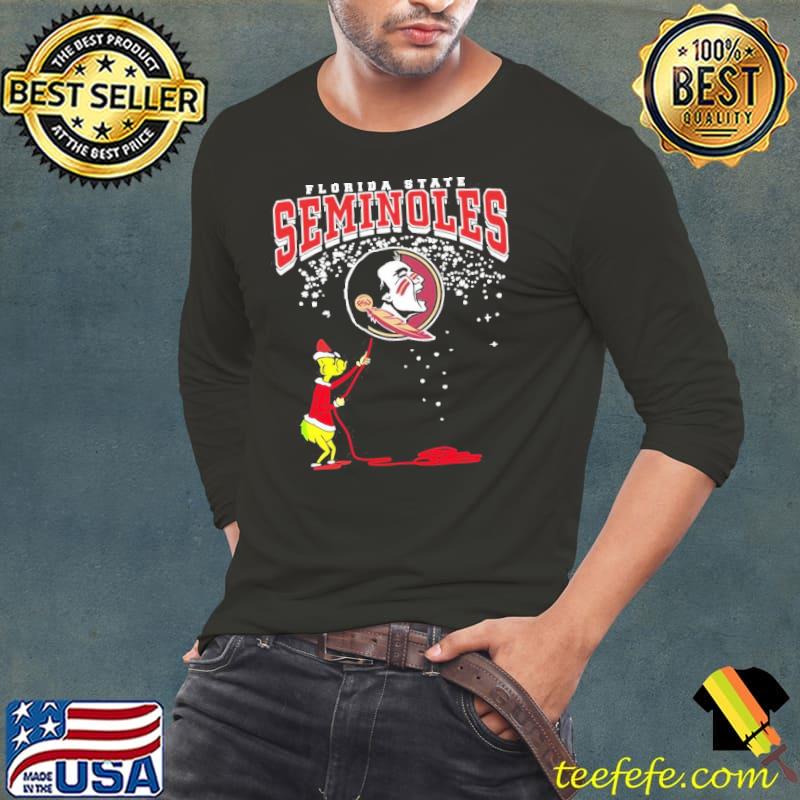 Grinch Florida state seminoles Christmas Football shirt Grinch Florida state seminoles Christmas Football shirt