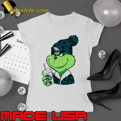 Grinch Philadelphia Eagles Logo shirt