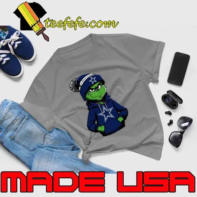 Grinch Wears Dallas Cowboys Clothes shirt