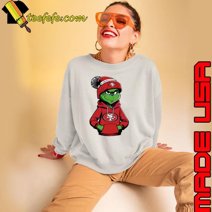 Grinch Wears San Francisco 49ers Clothes s Sweatshirt Grinch Wears San Francisco 49ers Clothes s Sweatshirt