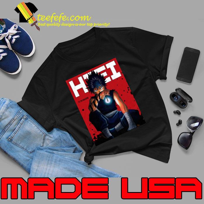 Hiei Yyh Red Comic Design shirt Hiei Yyh Red Comic Design shirt