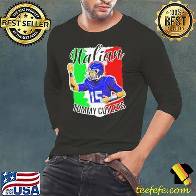Italian Hand Gesture Tommy Devito New York Giants shirt