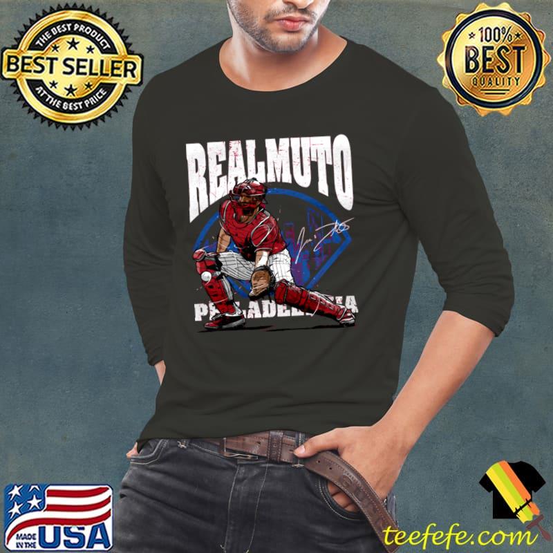 J.T. Realmuto Signature American professional baseball catcher for the Philadelphia Phillies Field T-Shirt