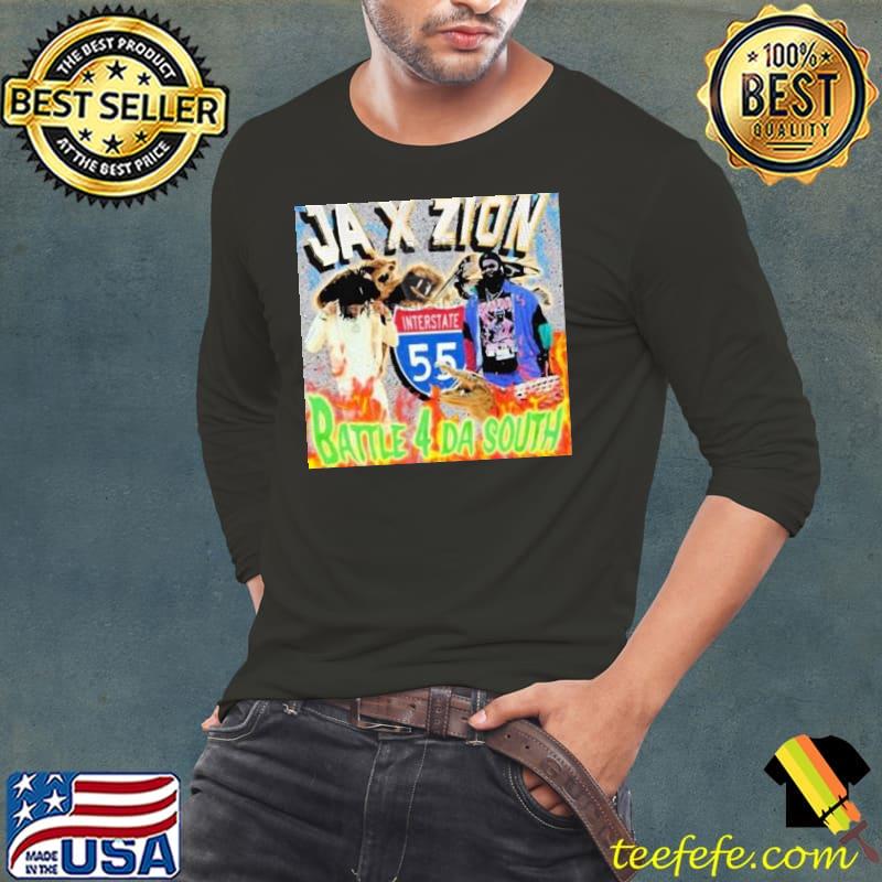 Ja x zion battle 4 da south interstate 55 s Long Sleeve Tee Ja x zion battle 4 da south interstate 55 s Long Sleeve Tee