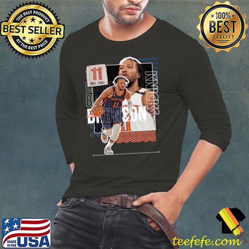 Jalen Brunson American professional basketball player for the New York Knicks T-Shirt Long Sleeve Tee Jalen Brunson American professional basketball player for the New York Knicks T-Shirt Long Sleeve Tee