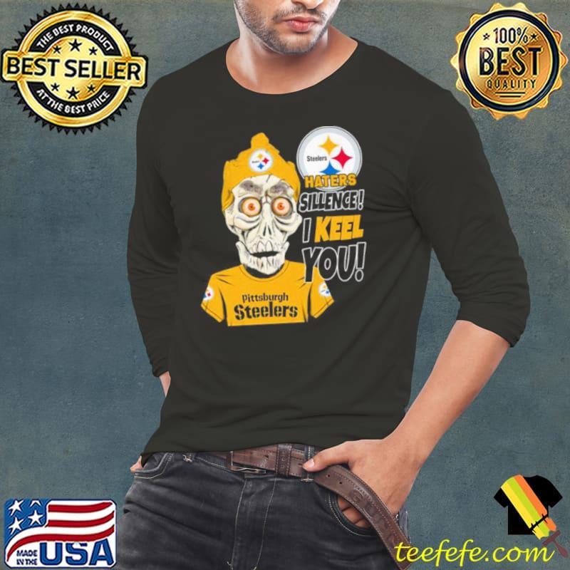 Jeff Dunham Haters Sillence I Keel You Pittsburgh Steelers Shirt Long Sleeve Tee Jeff Dunham Haters Sillence I Keel You Pittsburgh Steelers Shirt Long Sleeve Tee