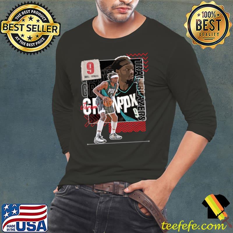 Jerami Grant American professional basketball player for the Portland Trail Blazers T-Shirt Long Sleeve Tee Jerami Grant American professional basketball player for the Portland Trail Blazers T-Shirt Long Sleeve Tee