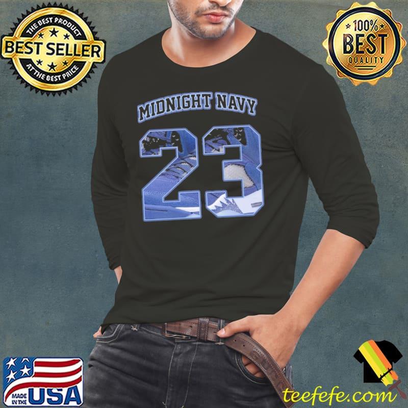 Jordan 5 Midnight Navy Shirt