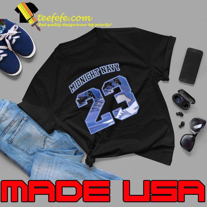 Jordan 5 Midnight Navy Shirt Unisex Jordan 5 Midnight Navy Shirt Unisex