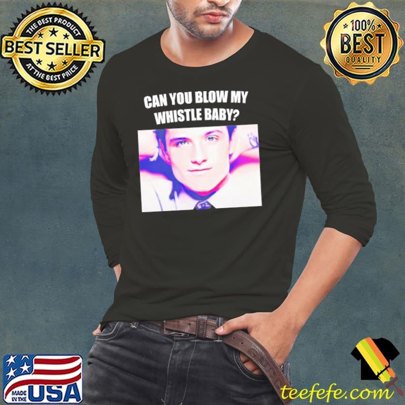 Josh Hutcherson Can You Blow My Whistle Baby s Long Sleeve Tee Josh Hutcherson Can You Blow My Whistle Baby s Long Sleeve Tee