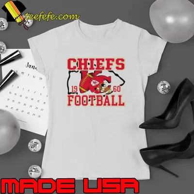 Kansas City Chiefs NFL est 1960 helmet logo vintage shirt
