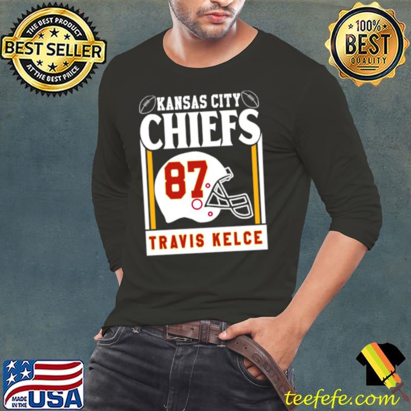 Kansas City Chiefs Travis Kelce 87 s Long Sleeve Tee Kansas City Chiefs Travis Kelce 87 s Long Sleeve Tee