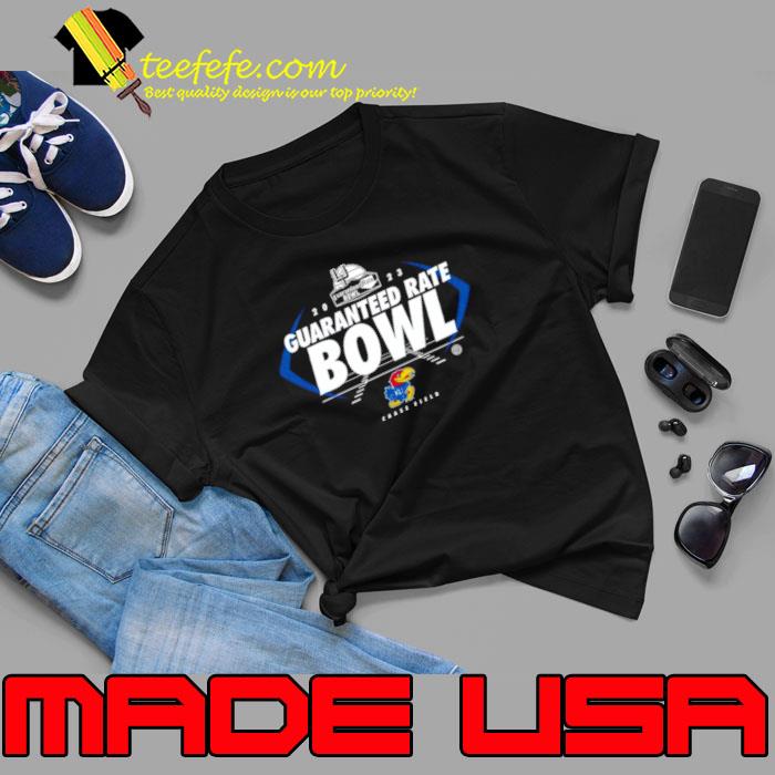 Kansas Jayhawks 2023 Guaranteed Rate Bowl shirt