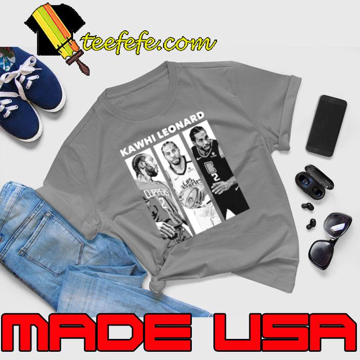 Kawhi Leonard Los Angeles Clippers art basketball shirt