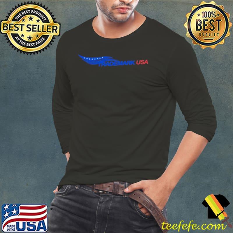 Keem Trademark USA I Shirt Long Sleeve Tee Keem Trademark USA I Shirt Long Sleeve Tee