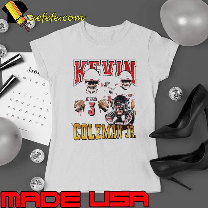 Kevin Coleman Jr. Louisville Cardinals football shirt