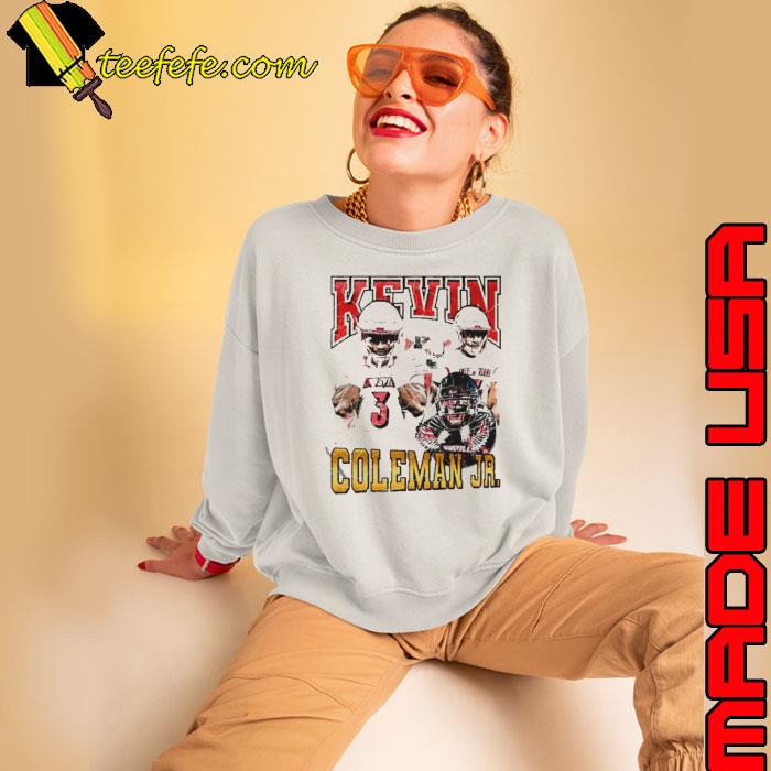 Kevin Coleman Jr. Louisville Cardinals football s Sweatshirt Kevin Coleman Jr. Louisville Cardinals football s Sweatshirt