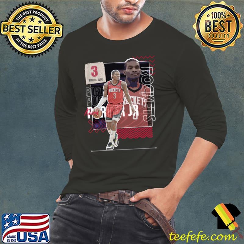 Kevin Porter American professional basketball player Rockets T-Shirt Long Sleeve Tee Kevin Porter American professional basketball player Rockets T-Shirt Long Sleeve Tee