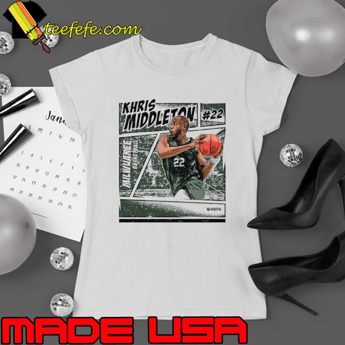 Khris Middleton Milwaukee comic slam dunk shirt Khris Middleton Milwaukee comic slam dunk shirt
