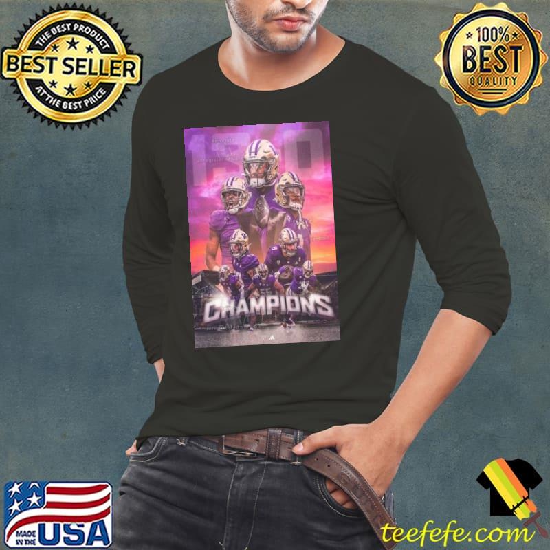 Kings of the west Washington huskies 2023 pac-12 Football championship game champions shirt