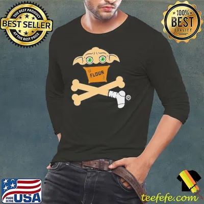 Kitchen Elf Crossbones Preorder Flour Shirt