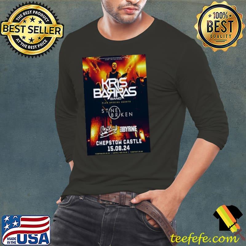 Kris Barras Band Tour Aug 15 2024 Chepstow Castle Chepstow UK Ts Long Sleeve Tee Kris Barras Band Tour Aug 15 2024 Chepstow Castle Chepstow UK Ts Long Sleeve Tee