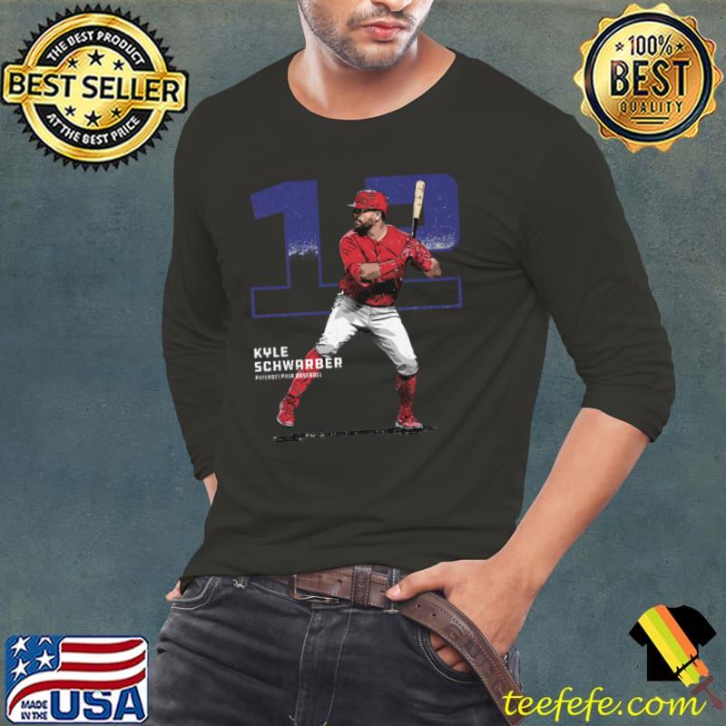 Kyle Schwarber American professional baseball outfielder for the Philadelphia Phillies Outline T-Shirt