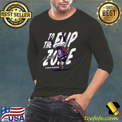 Lamar Baltimore Flip Zone Signature quarterback for the Baltimore Ravens T-Shirt
