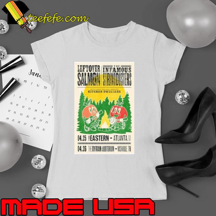 Leftover Salmon & The Infamous Stringdusters April 25, 2024 The Eastern, Atlanta, GA Poster Shirt