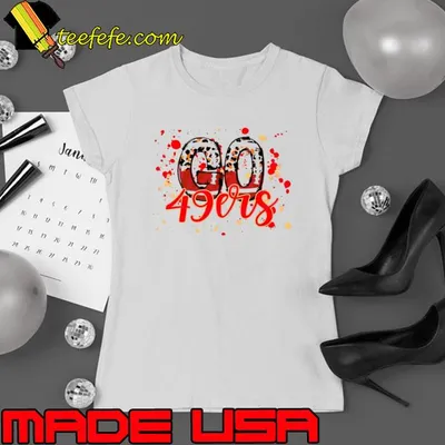 Leopard go 49ers shirt