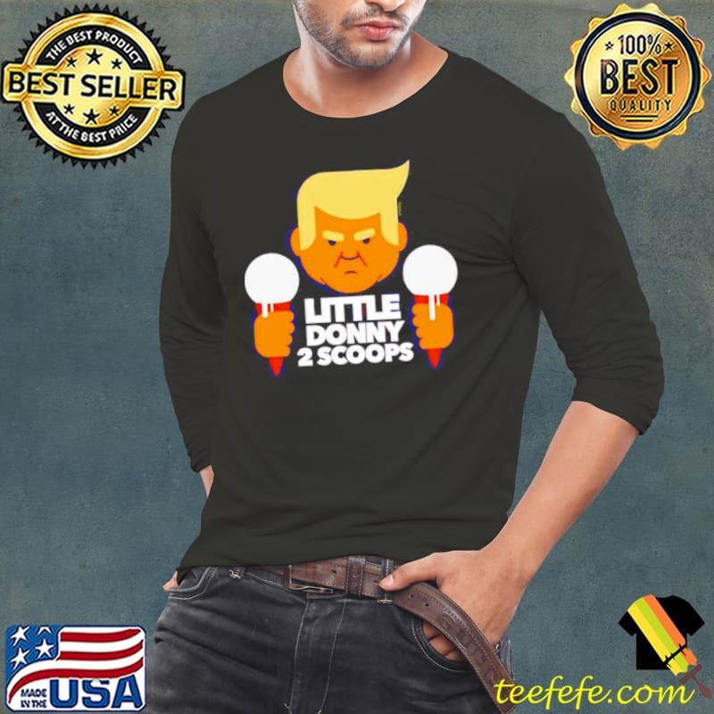Little Donny 2 Scoops Shirt Long Sleeve Tee Little Donny 2 Scoops Shirt Long Sleeve Tee