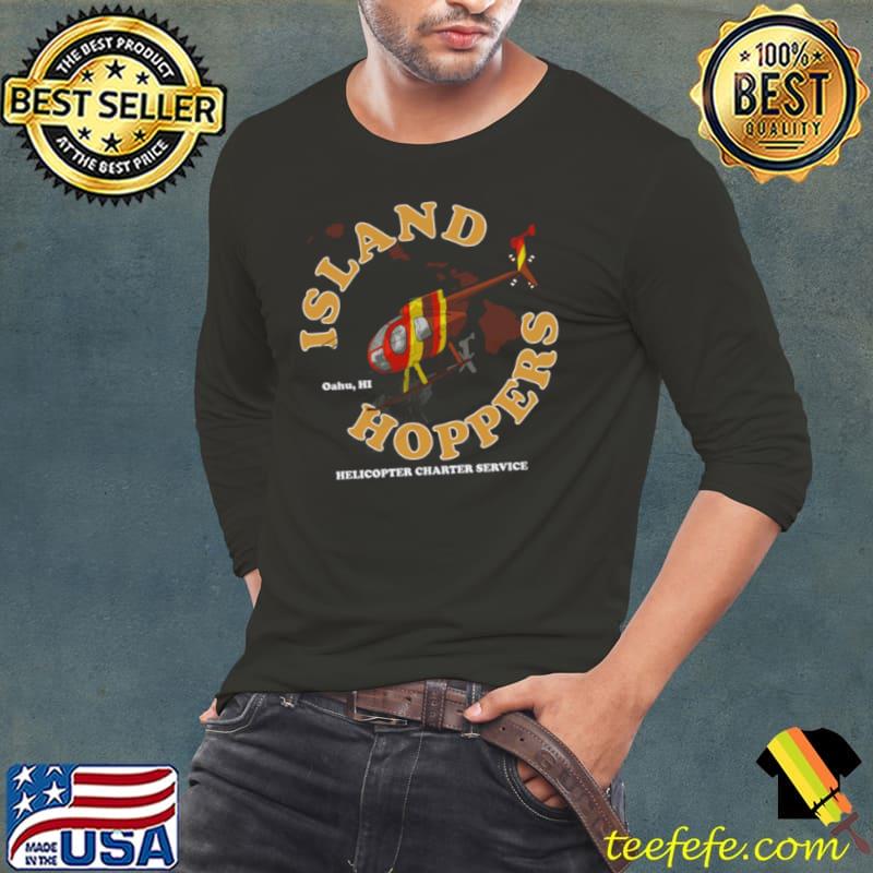 Magnum Pi S Island Hoppers Helicopter Charter Tom Selleck shirt Magnum Pi S Island Hoppers Helicopter Charter Tom Selleck shirt