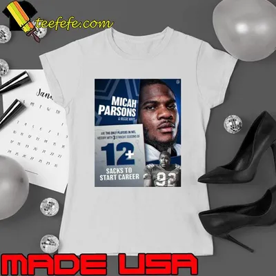 Micah Parsons 11 Putting Himself In The Record Books Next To The Minister Of Defense shirt