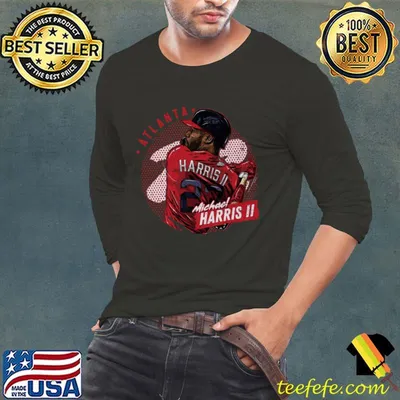 Michael Harris II American professional baseball center fielder for the Atlanta Braves Dots T-Shirt