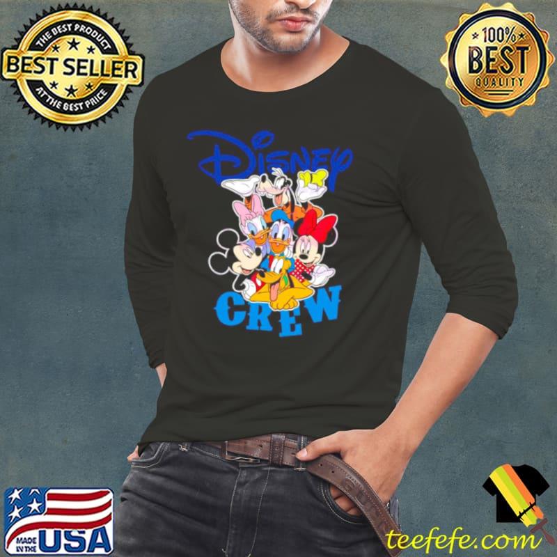 Mickey and friends disney crew s Long Sleeve Tee Mickey and friends disney crew s Long Sleeve Tee