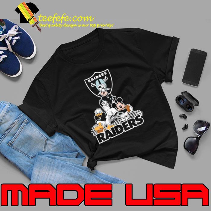 Mickey Mouse And Friend Disney Las Vegas Raiders American Football Shirt Unisex Mickey Mouse And Friend Disney Las Vegas Raiders American Football Shirt Unisex