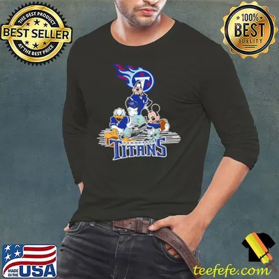Mickey Mouse And Friend Disney Tennessee Titans Chargers American Football Shirt