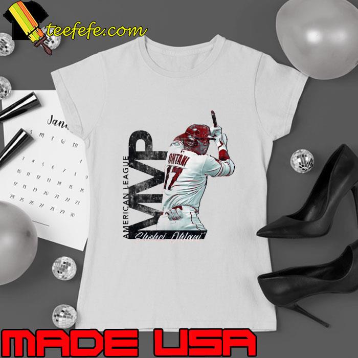 MPV Shohei Ohtani Japanese professional baseball pitcher T-Shirt Ladies tee MPV Shohei Ohtani Japanese professional baseball pitcher T-Shirt Ladies tee