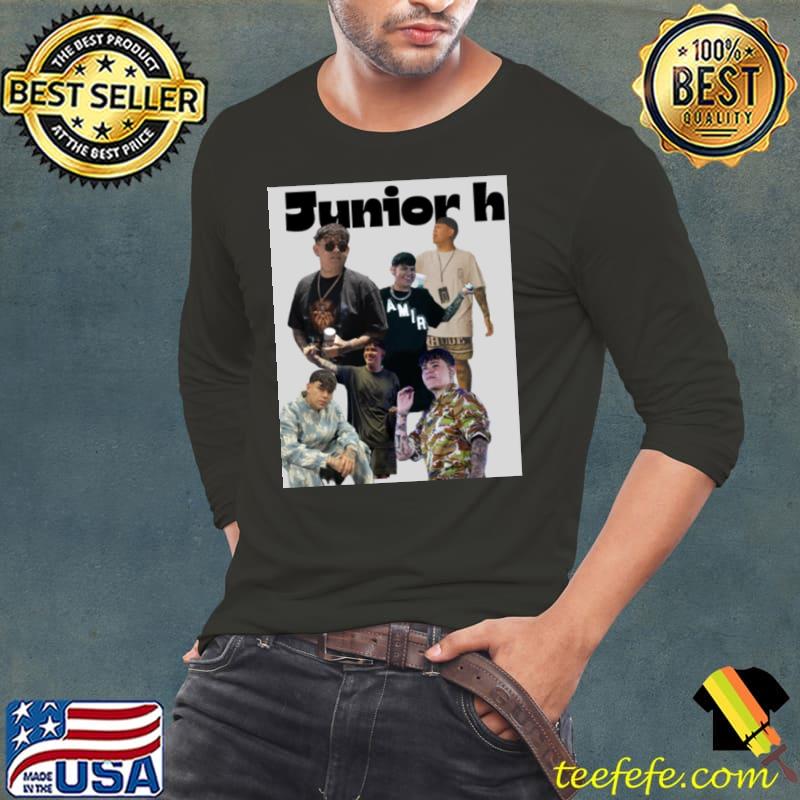 New Album Cover Junior H Music Artist s Long Sleeve Tee New Album Cover Junior H Music Artist s Long Sleeve Tee