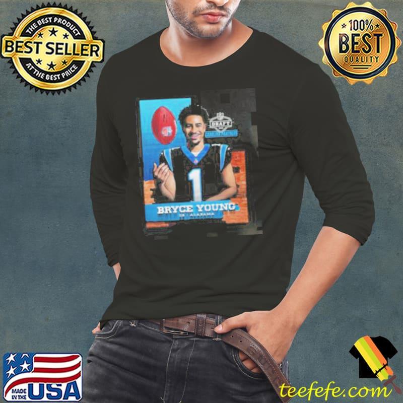 Nfl Draft 2023 Carolina Panthers Bryce Young Qb Alabama Crimson Tide Shirt Long Sleeve Tee Nfl Draft 2023 Carolina Panthers Bryce Young Qb Alabama Crimson Tide Shirt Long Sleeve Tee