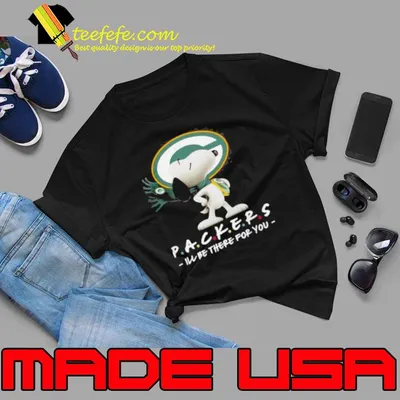 Nfl Green Bay Packers Snoopy I’ll Be There For You 2023 shirt