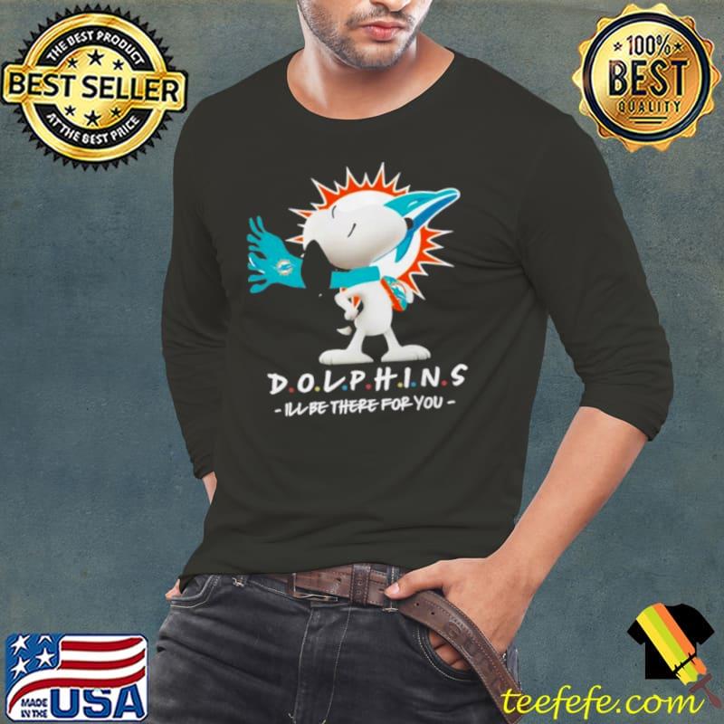 Nfl Miami Dolphins Snoopy I’ll Be There For You 2023 s Long Sleeve Tee Nfl Miami Dolphins Snoopy I’ll Be There For You 2023 s Long Sleeve Tee