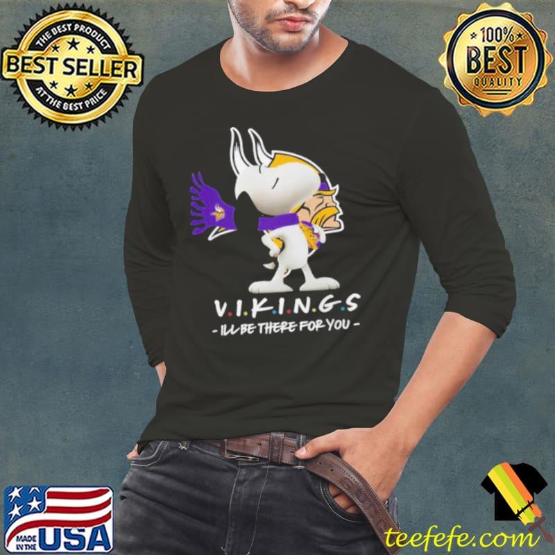 NFL Minnesota Vikings Snoopy I’ll Be There For You 2023 s Long Sleeve Tee NFL Minnesota Vikings Snoopy I’ll Be There For You 2023 s Long Sleeve Tee