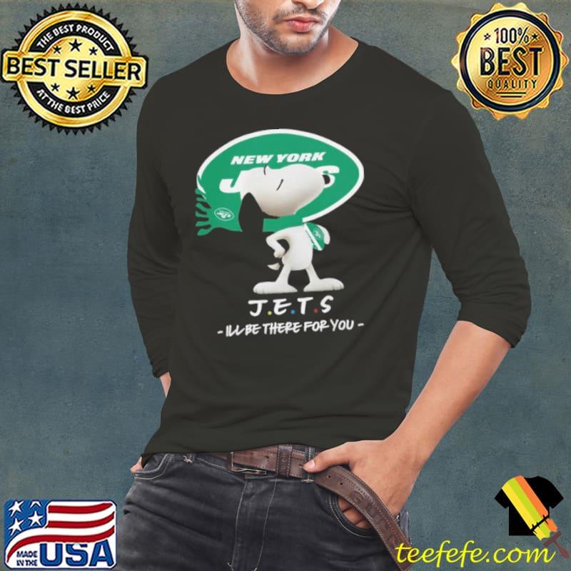 NFL New York Jets Snoopy I’ll Be There For You 2023 s Long Sleeve Tee NFL New York Jets Snoopy I’ll Be There For You 2023 s Long Sleeve Tee