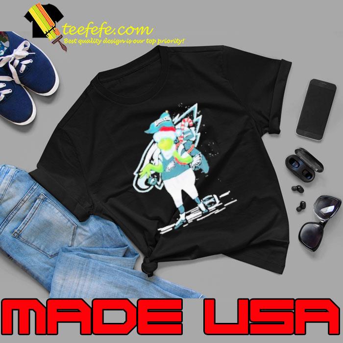 NFL Philadelphia Eagles Football Santa Grinch Gift Christmas s Unisex NFL Philadelphia Eagles Football Santa Grinch Gift Christmas s Unisex