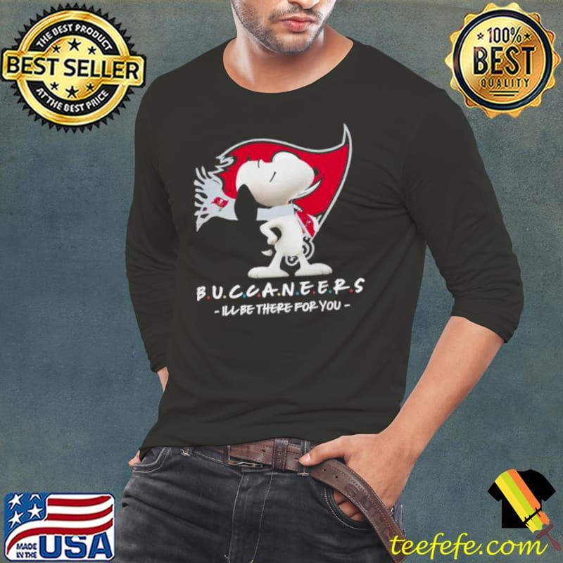 NFL Tampa Bay Buccaneers Snoopy I’ll Be There For You 2023 s Long Sleeve Tee NFL Tampa Bay Buccaneers Snoopy I’ll Be There For You 2023 s Long Sleeve Tee