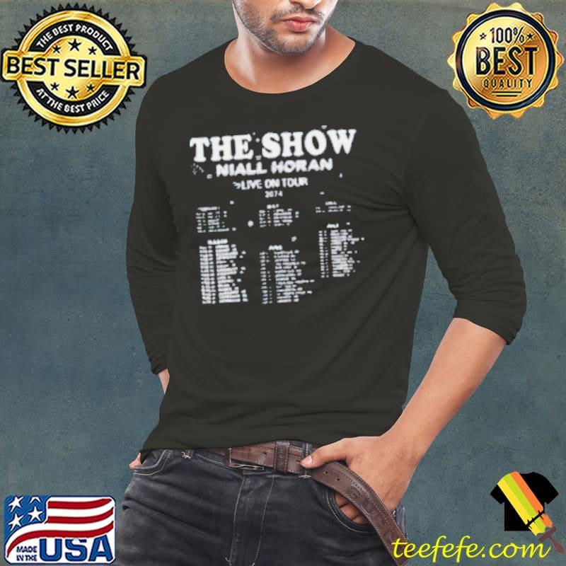Niall Horan Graphic Shirt The Show Live On Tour 2024 Shirt Long Sleeve Tee Niall Horan Graphic Shirt The Show Live On Tour 2024 Shirt Long Sleeve Tee